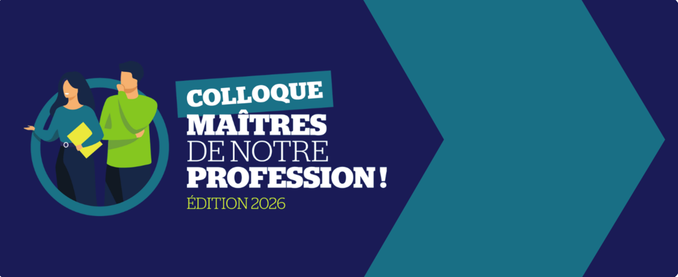 Colloque maîtres de notre profession