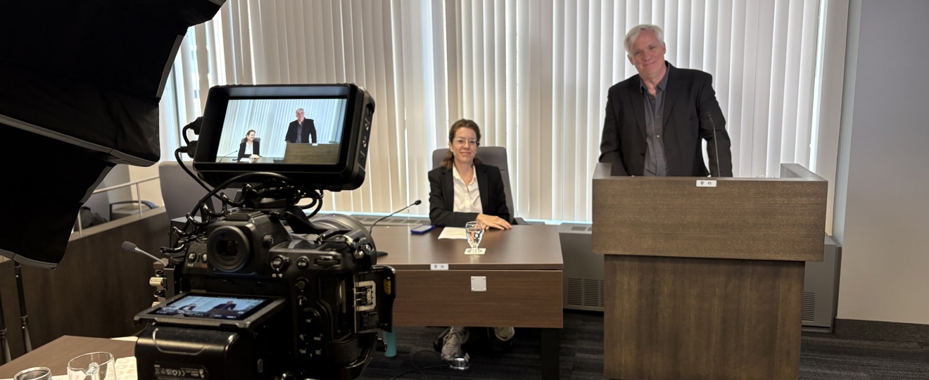 Tournage pour le Barreau du Québec